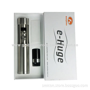 High-quality E Cigarette, Mechanical Mod E-huge VV with LCD Screen